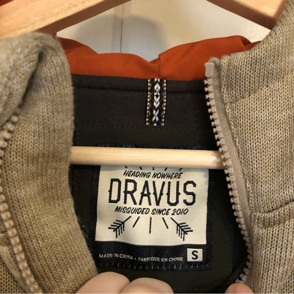Insulated and hooded 1/2 zip jacket by Dravus - Picture 5 of 9